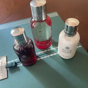 BRAND NEW Molton Brown Rosa Absolu set (body wash, moisture, perfume)